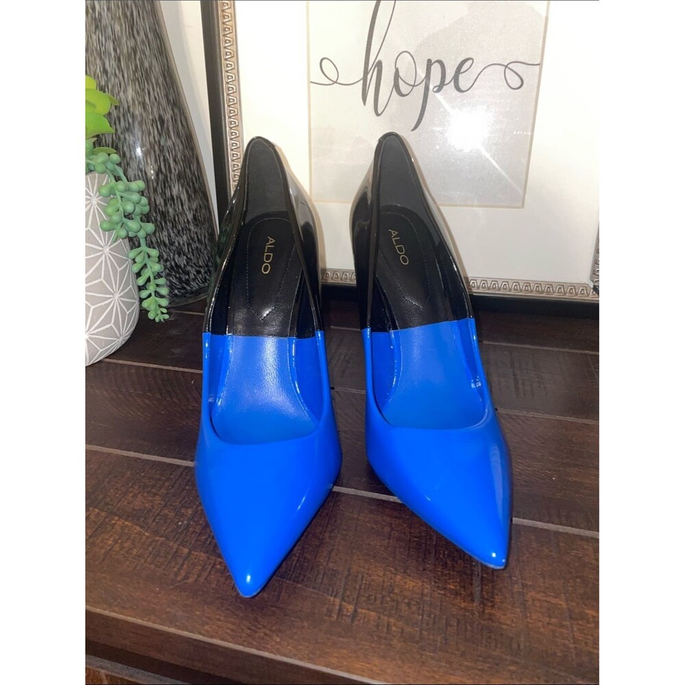 Aldo Stessy Pointed Toe Stiletto Heel Pump Size 8 - Picture 3 of 16